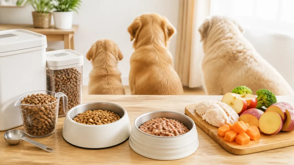 犬シニアフードは何歳から？表示規約に「シニア」区分がない理由と切り替え1〜2週間のコツのアイキャッチ画像