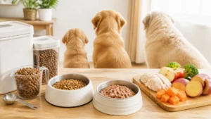 犬シニアフードは何歳から？表示規約に「シニア」区分がない理由と切り替え1〜2週間のコツのアイキャッチ画像