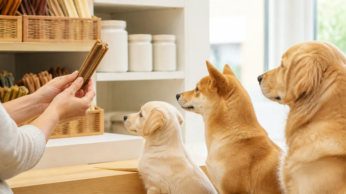 子犬歯磨きガムは何ヶ月から?答えはパッケージの「対象月齢」にあるの解説画像