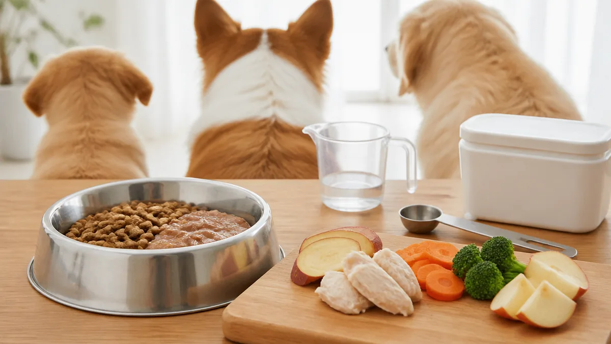 犬のご飯量は「何グラム」から考えると迷う?量を決める3つの物差しの解説画像
