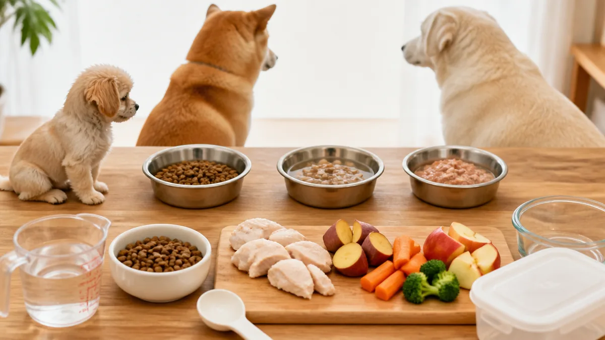 子犬はいつまでふやかす?週齢で見る始めどきと卒業の目安の解説画像