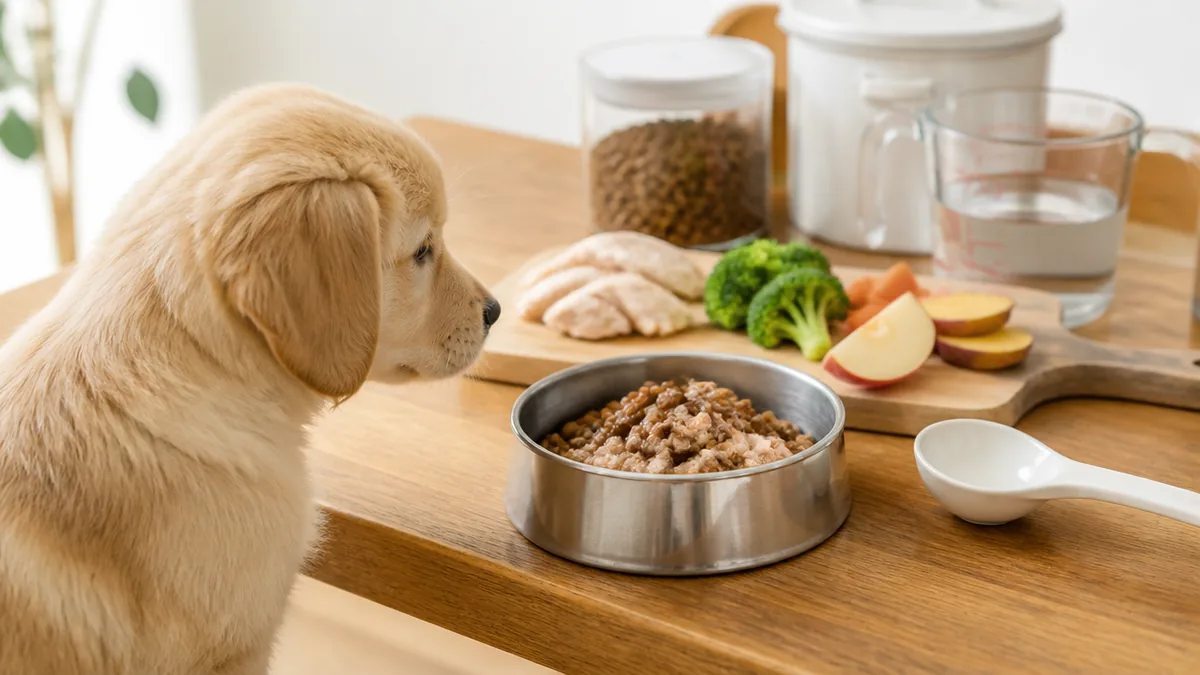 子犬水飲みすぎの境目は1kgあたり100ml?適量40〜60mlとの見分け方のアイキャッチ画像