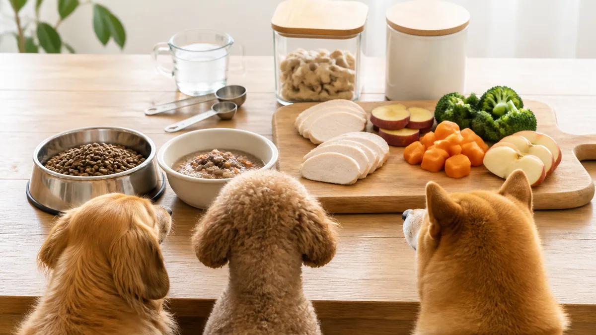 犬用クッキーの手作りで、人用レシピから変えるべき3つのことの解説画像