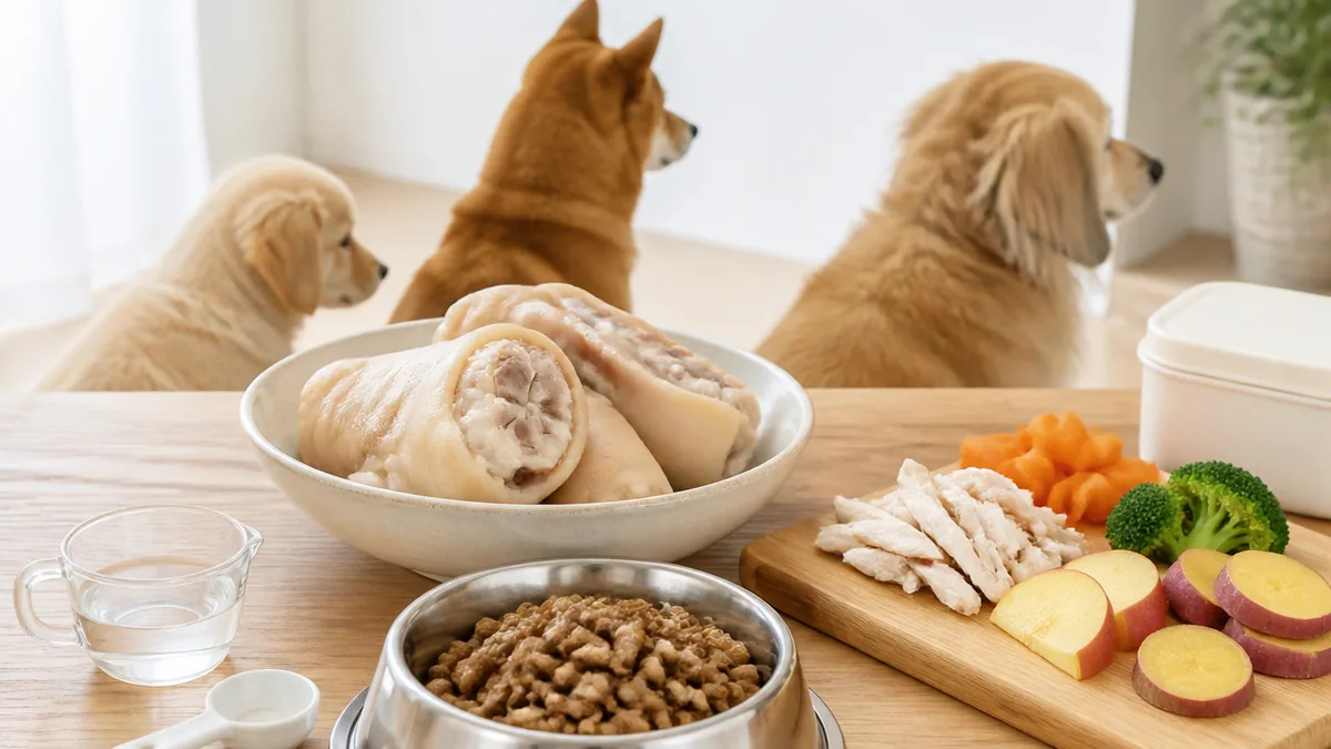 いちばん気をつけたいのは骨:加熱した骨はなぜ犬に向かないのかの解説画像