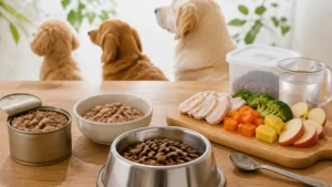 ドッグフード缶詰は水分75％程度！開封後「2～3日」で使い切る理由と総合栄養食の見分け方のアイキャッチ画像