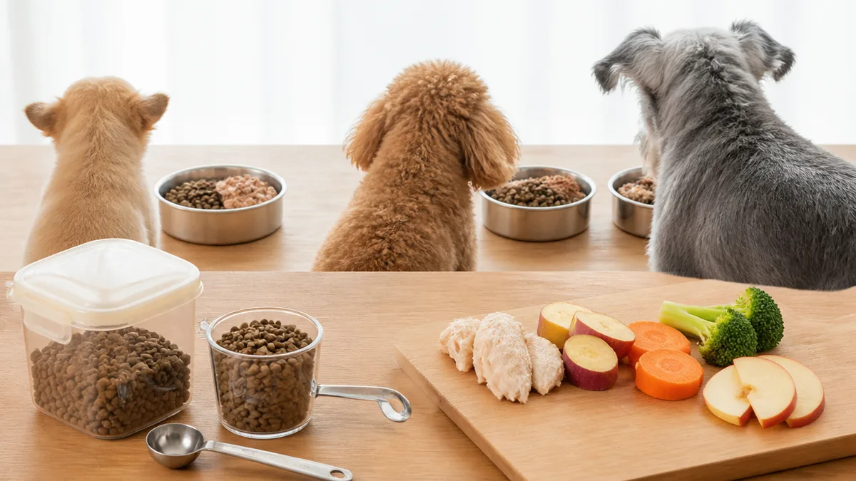 「小型犬用」と書かれたフードは普通のフードと何が違う?の解説画像