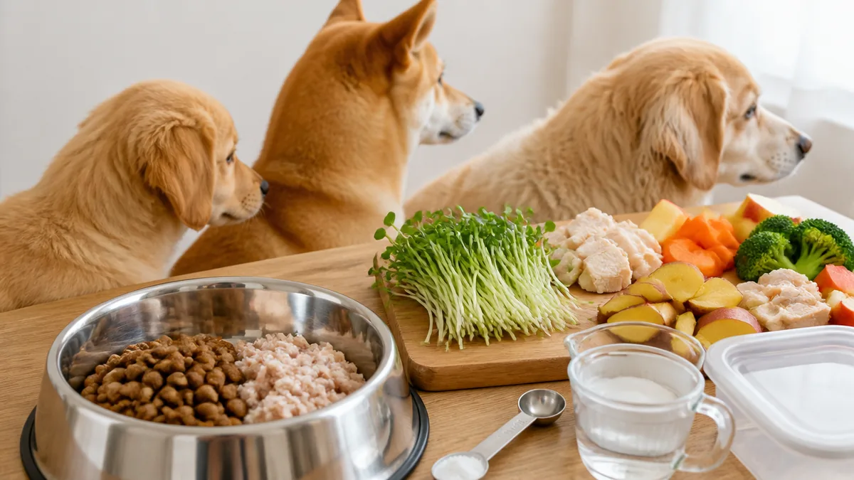 犬かいわれ大根は食べて大丈夫?ビタミンC47mgでも辛味と甲状腺に気をつけたい理由のアイキャッチ画像