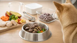 豚レバー犬にあげていい？ビタミンA13000μgの濃さと生NGの理由、週1〜2回の与え方のアイキャッチ画像