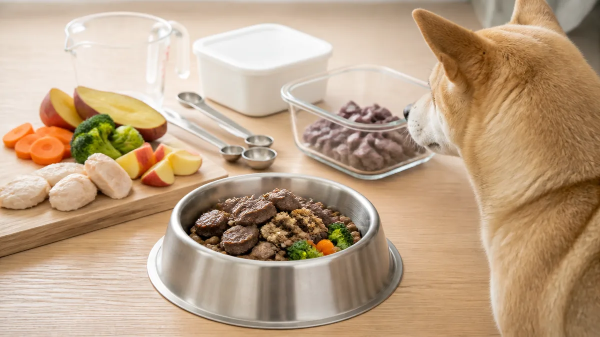 豚レバー犬にあげていい?ビタミンA13000μgの濃さと生NGの理由、週1〜2回の与え方のアイキャッチ画像