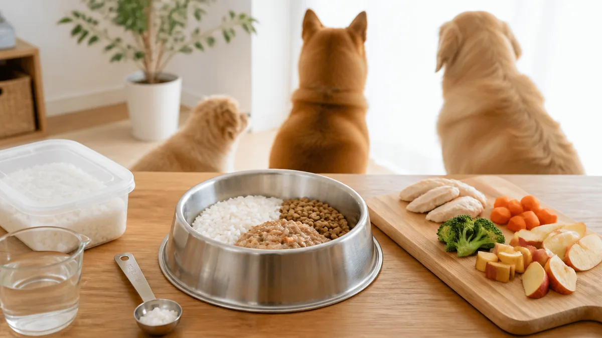 犬は白ご飯を消化できる?「穀物はダメ」と言われる理由と実際の解説画像