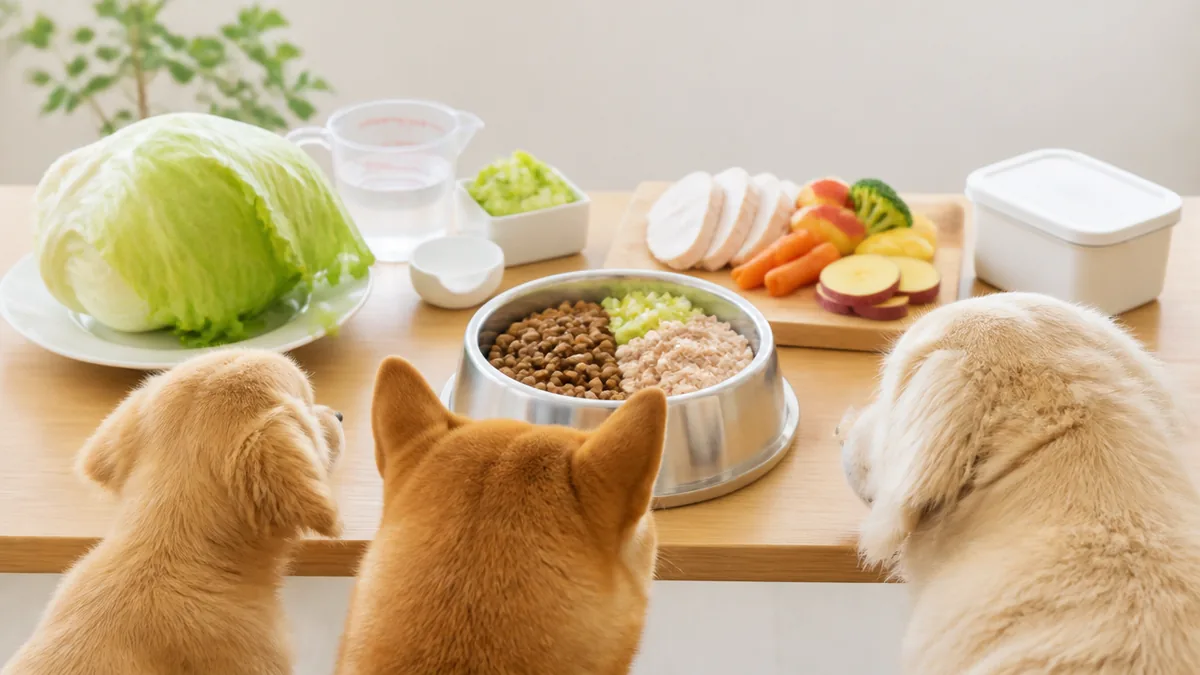 犬はレタスを食べても大丈夫?答えと「おやつ枠」という考え方の解説画像