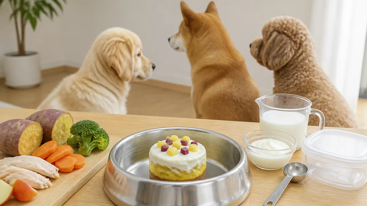 犬用手作りケーキは「おやつ」の仲間——作る前に押さえたい3つの前提の解説画像