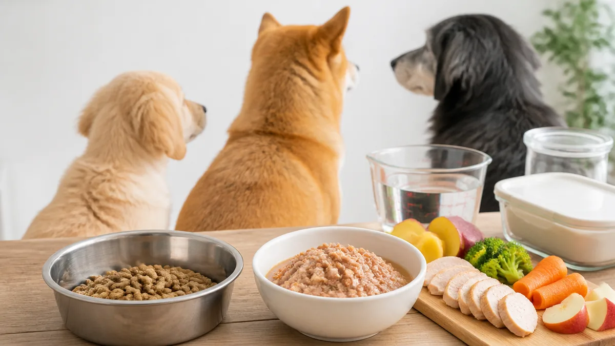 犬ウェットフードとは?水分75%程度の「缶詰・トレー・パウチ」を整理するの解説画像