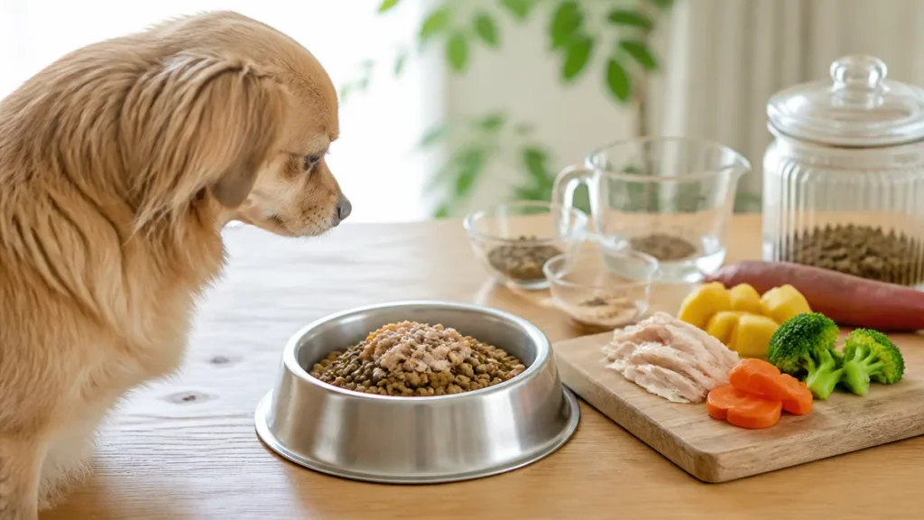 犬に海苔は与えていい？味付けのりは食塩4.3g、焼きのり1.3gの差と量・切り方のアイキャッチ画像