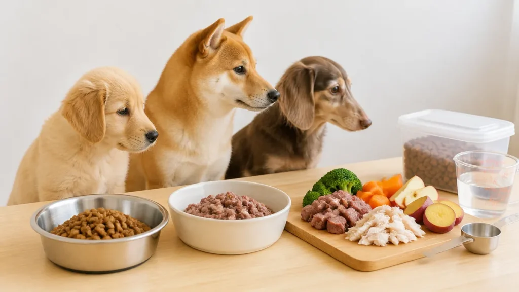 犬牛肉はOK？もも脂質13.3g→9.9gの差と加熱・赤身・10%以内の与え方のアイキャッチ画像