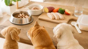 犬に鶏肉はどの部位ならOK？ささみ脂質1.0gと皮・骨・生NGの理由、体重別の量のアイキャッチ画像