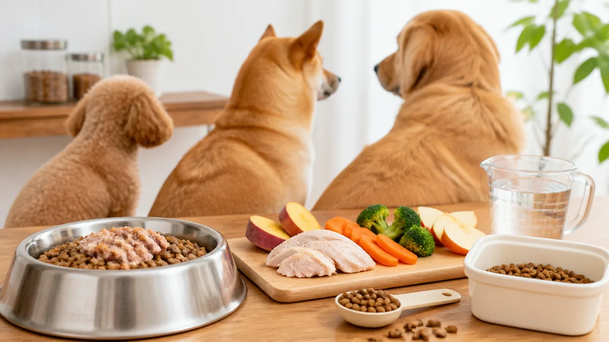 犬とダイエットを始める前に:理想体重とエネルギー量の決め方の解説画像