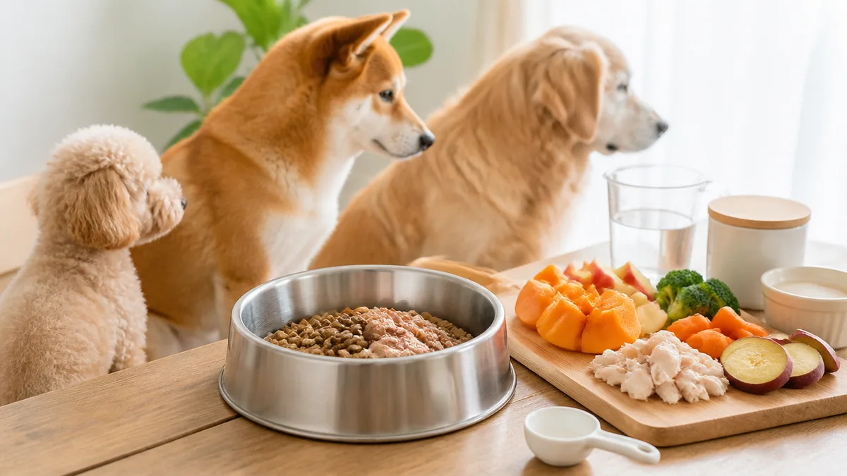 犬は柿を食べていい？答えは「熟した甘柿の果肉を少しだけ」の解説画像
