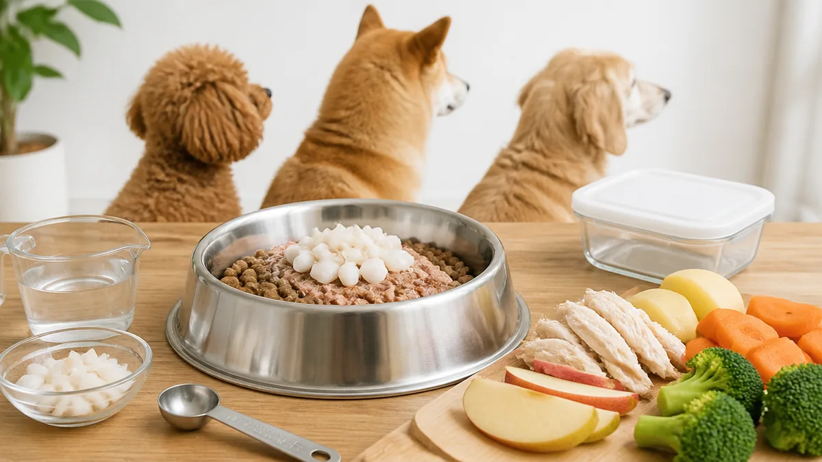 イカ犬にあげていいの？「茹でて少量ならOK・生と加工品はNG」が答えの解説画像