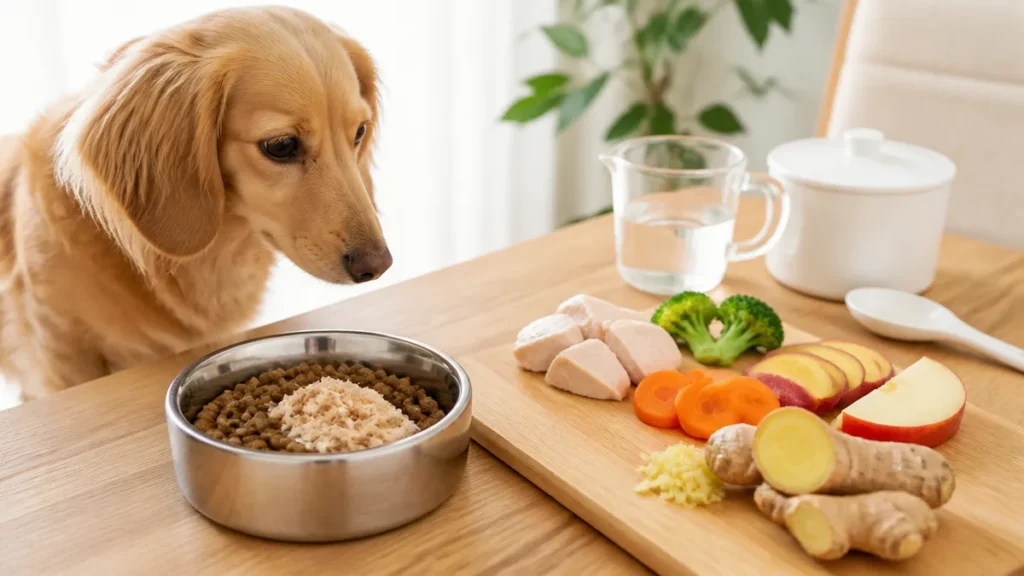 犬生姜はあげていい？ネギ類と別物の理由と小さじ1/4の目安、ガリがNGな訳のアイキャッチ画像