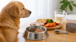 犬の牛乳はなぜお腹をこわす？乳糖約5%の正体と、与えるなら数さじまでの理由のアイキャッチ画像