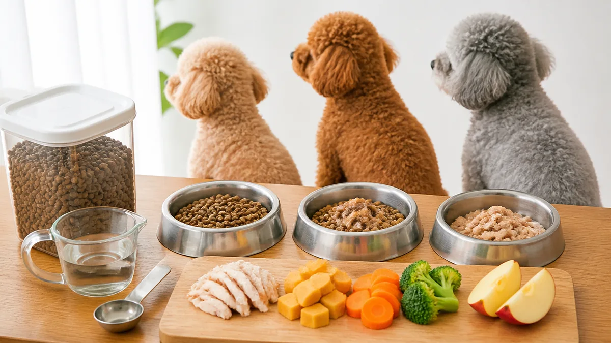 子犬・成犬・シニアでごはんを変えるタイミングは？の解説画像