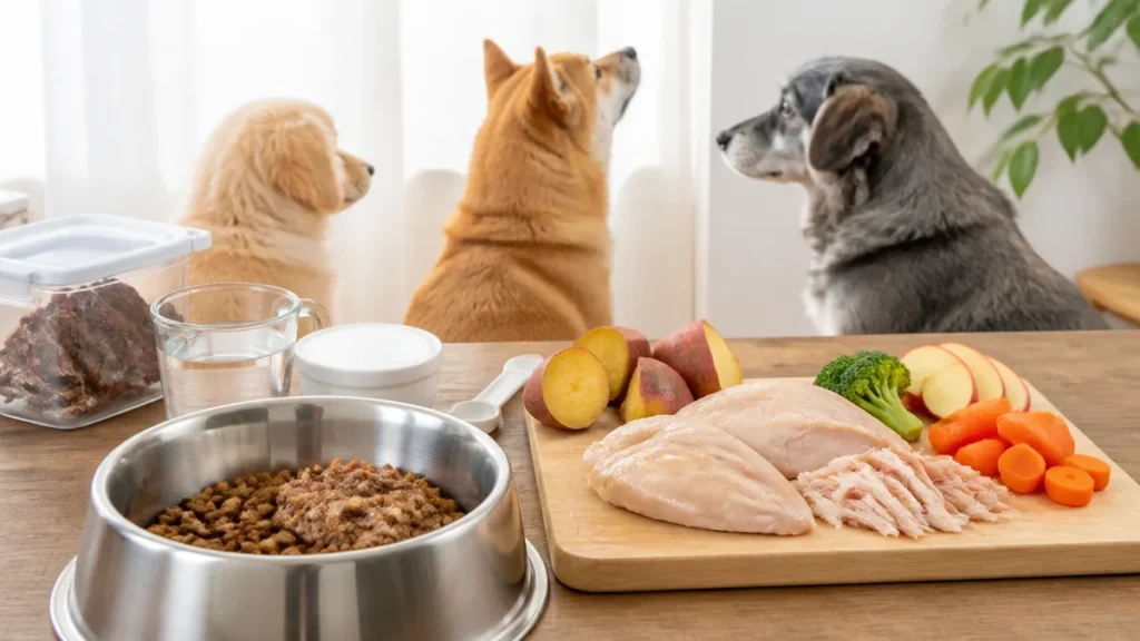 手作りジャーキーは犬に安全？低温で乾かすだけでは菌が残る理由と1日20%以内の量のアイキャッチ画像